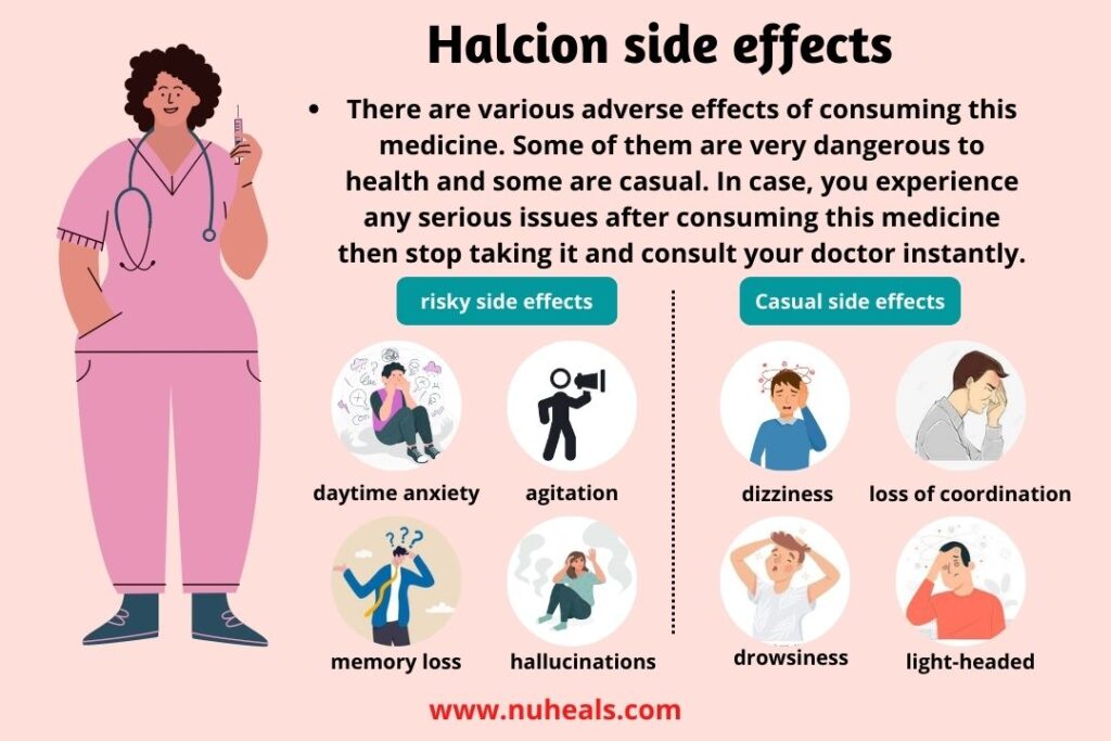 Halcion side effects