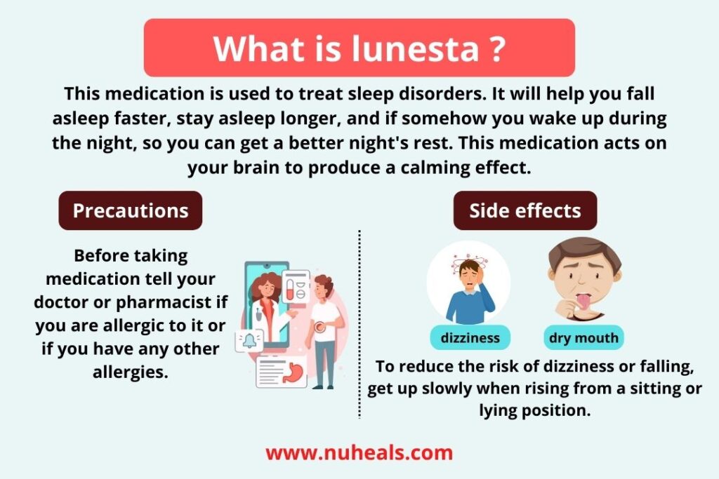 Buy Lunesta Online As Your Sleeping Disorder Pill From NuHeals