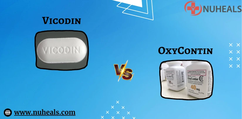 Vicodin Vs OxyContin Alt Text